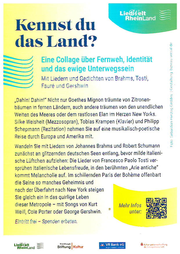 Kennst Du das Land hinten klein